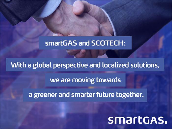 흥미로운 소식: smartGAS와 SCOTECH가 파트너십을 체결했습니다!